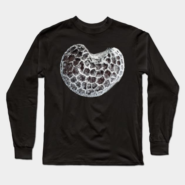 Poppy seed under the microscope Long Sleeve T-Shirt by SDym Photography